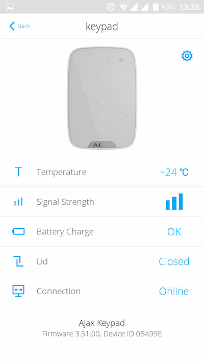 KeyPad User Manual | Ajax Systems Support