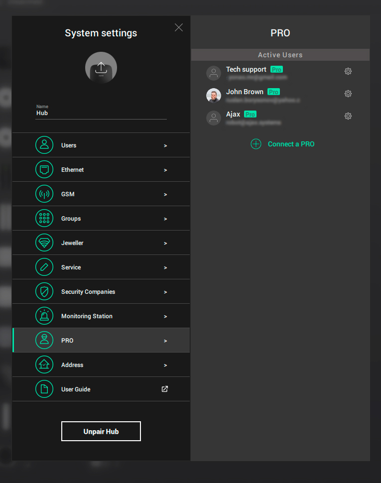 Ajax PRO Desktop application