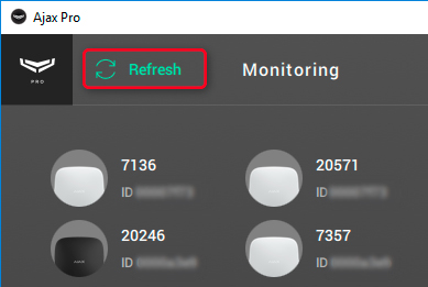 Ajax PRO Desktop application