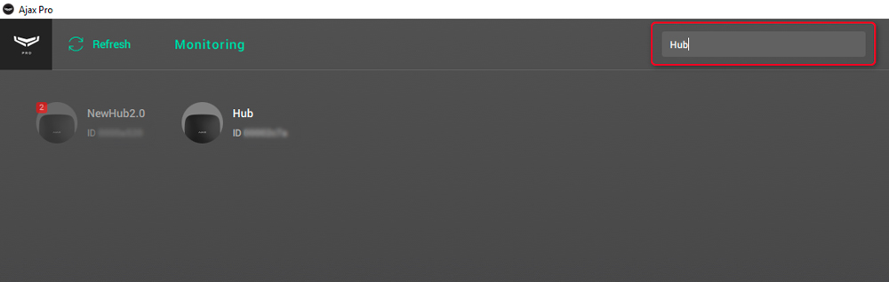 Ajax PRO Desktop application