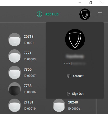 Ajax PRO Desktop application