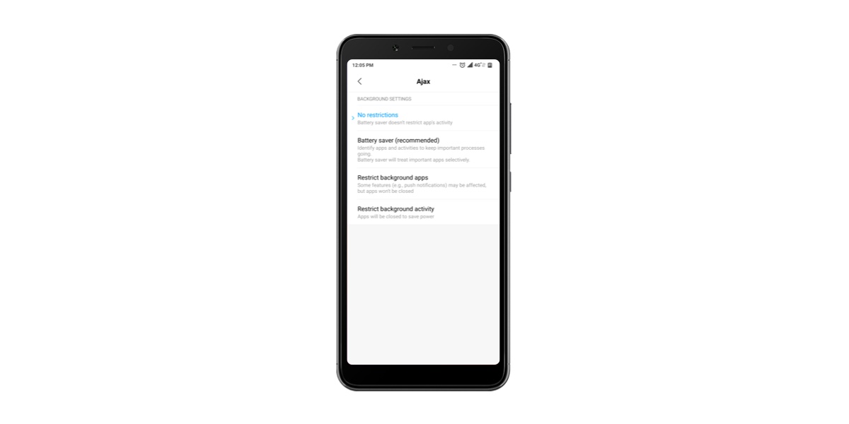 ajax push notifications on Android