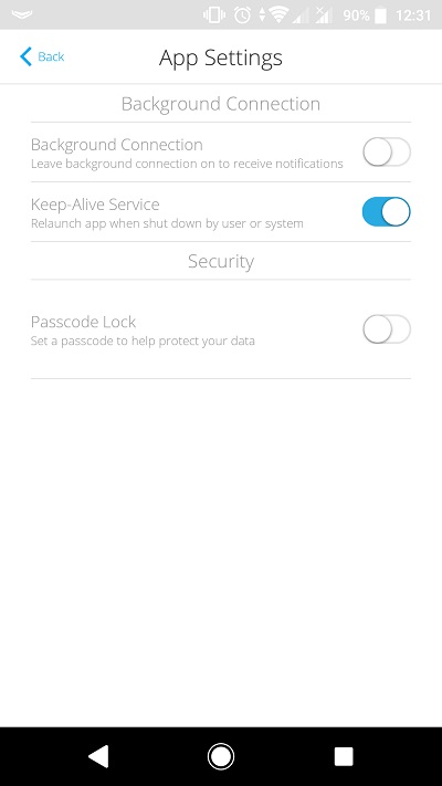 ajax security system application