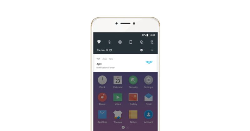 How can the Notification Center panel of the Ajax application in the