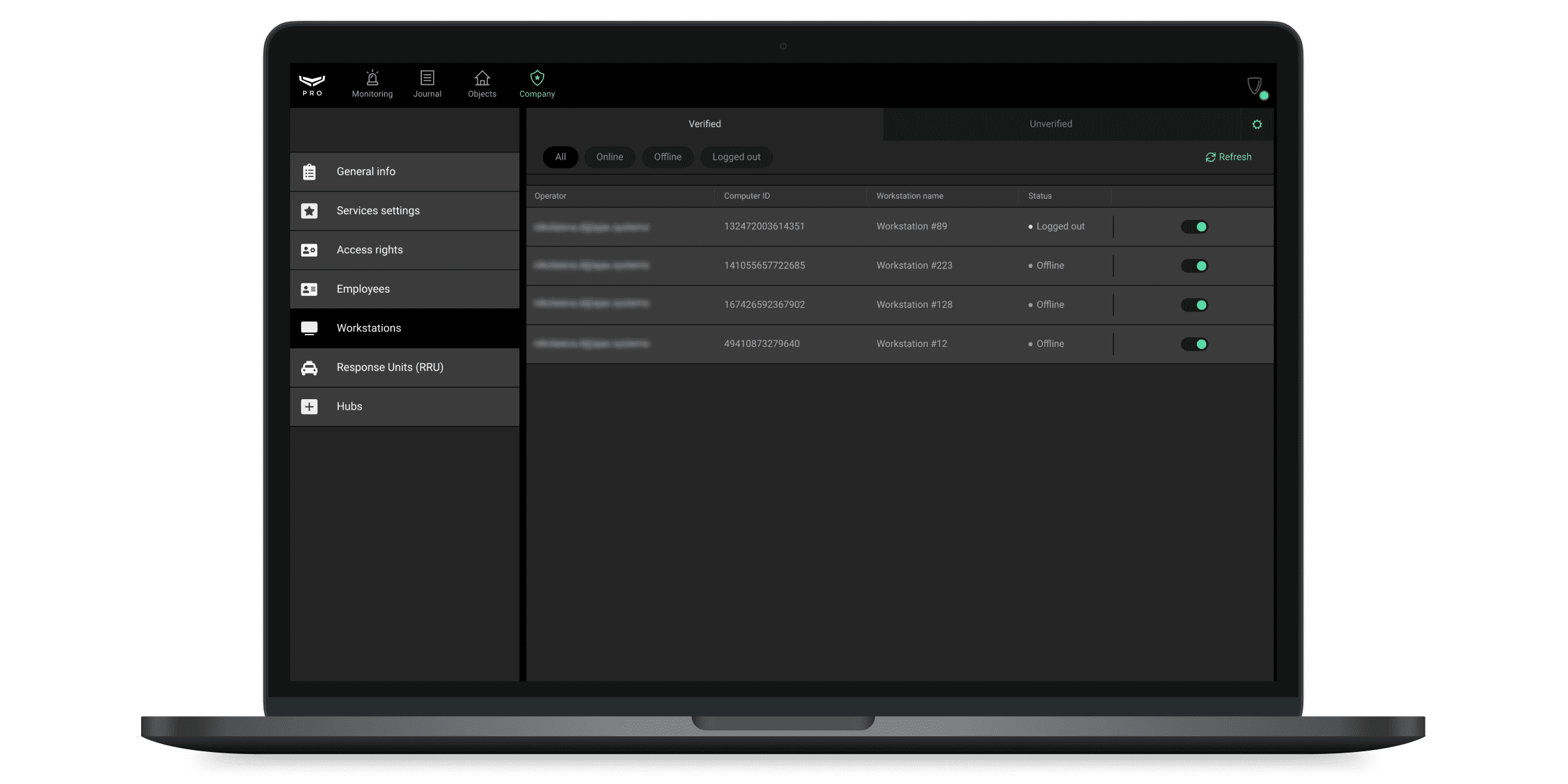 Conoce El Apartado De Estaciones De Trabajo Dentro De Ajax Pro Desktop Centro De Ayuda 1953