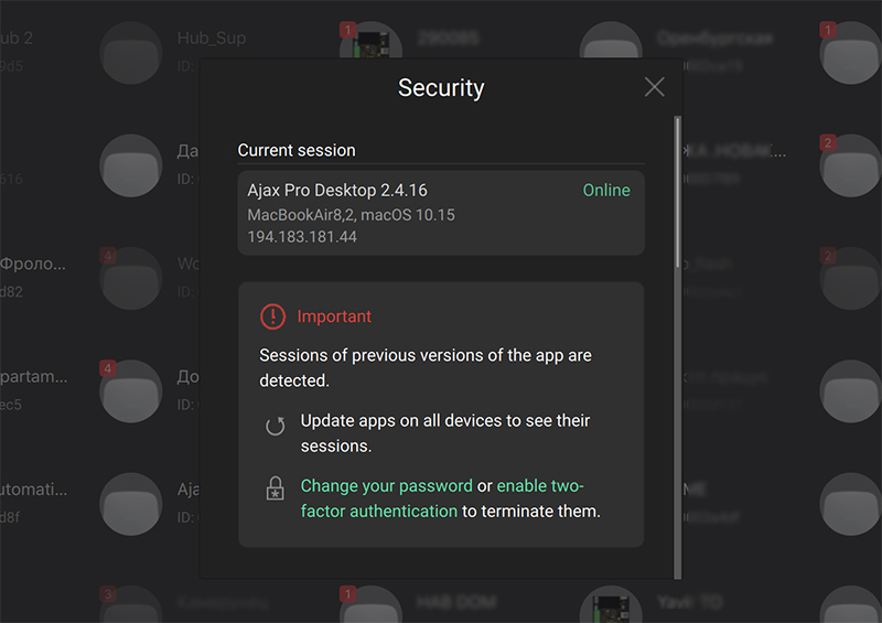 Ajax PRO Desktop application