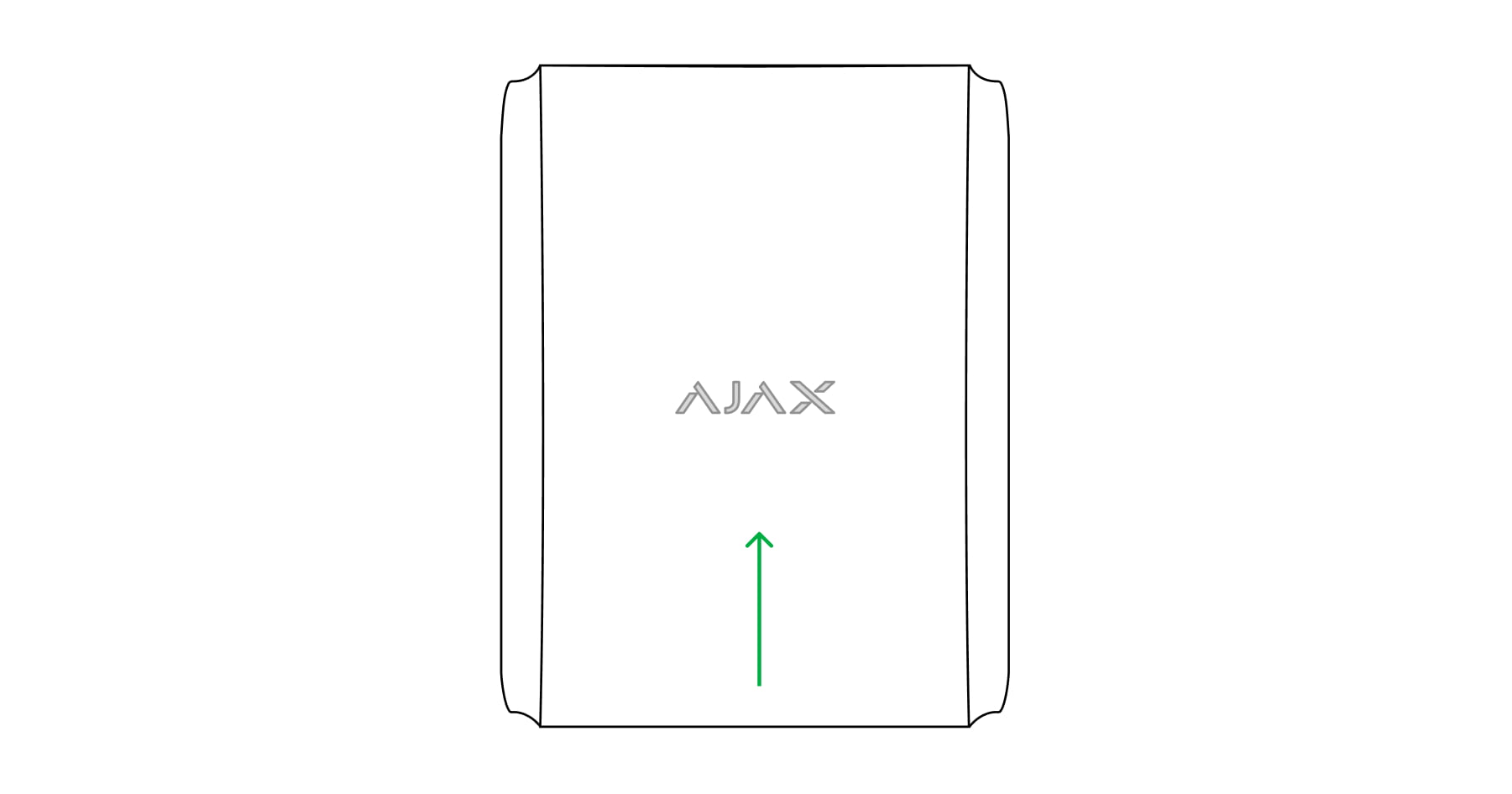 ajax dualcurtain outdoor battery